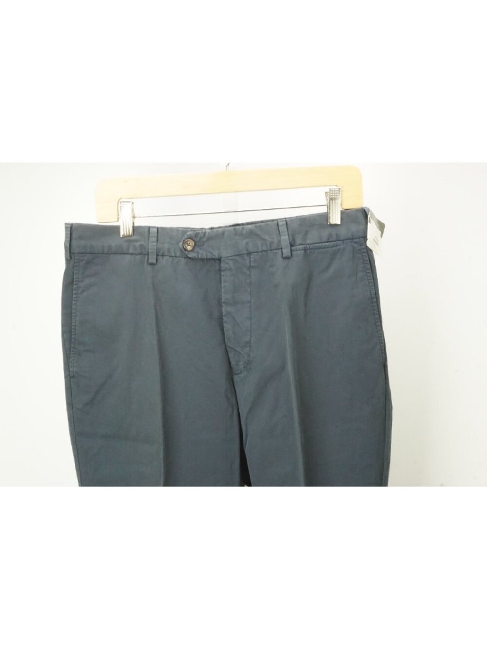 Burberry London Blue Cotton Chino Pants Sz 48 EU BRAND NEW